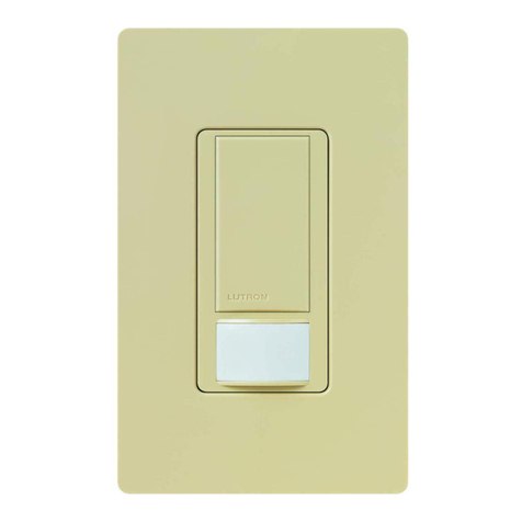 Lutron Electronics Maestro MS-OPS6M2U-DV  Series User manual