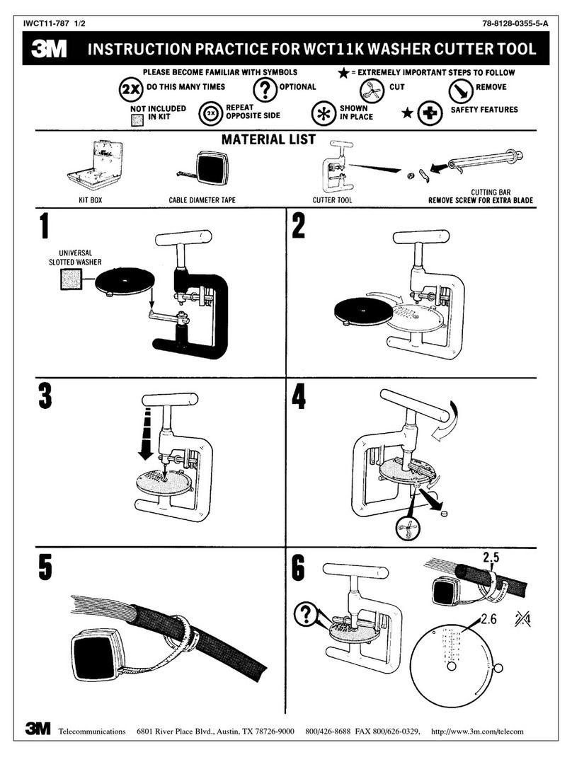 3M WCT11K User manual