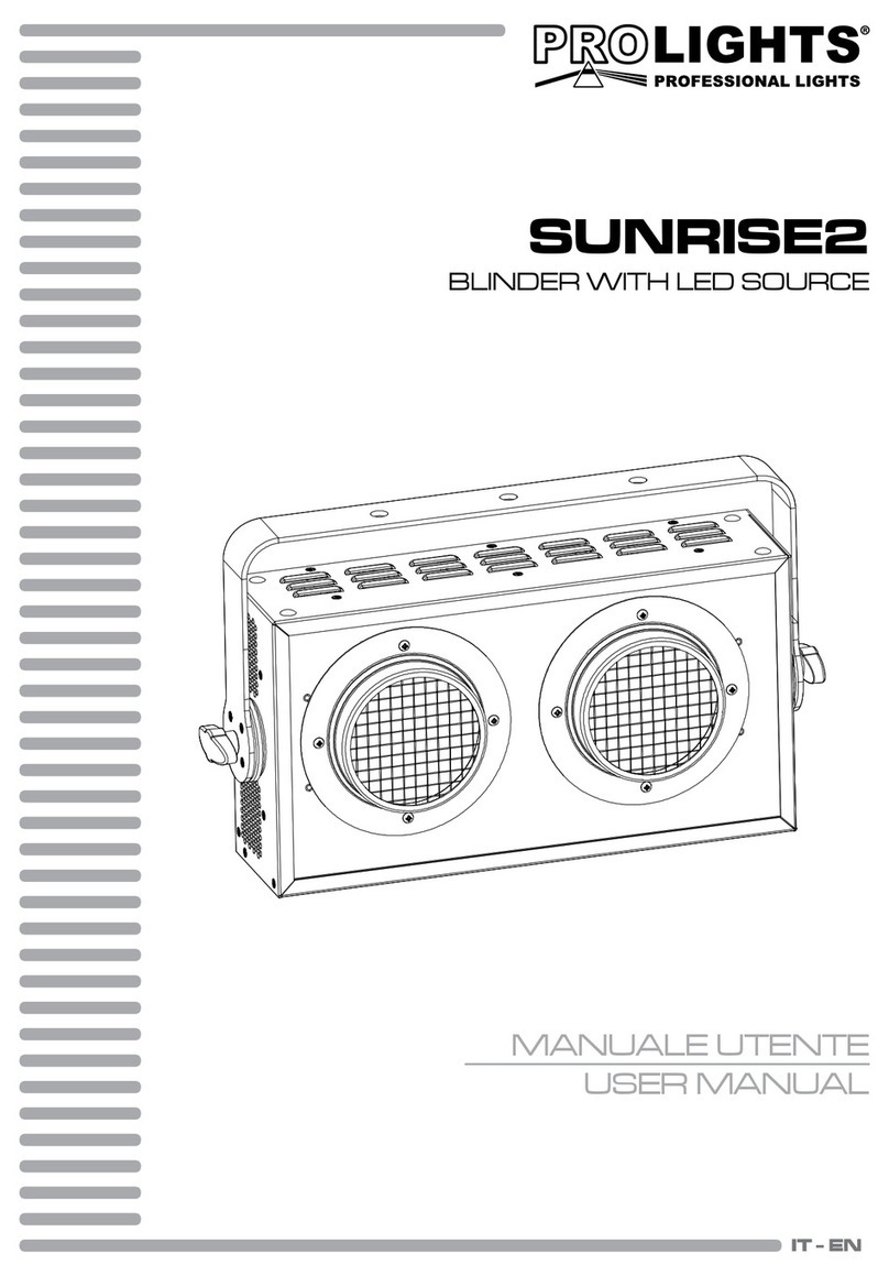 ProLights SUNRISE2 user manual