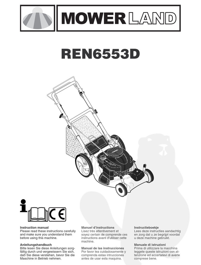 Mower Land REN6553D instruction manual Mower Land REN6553D instruction manual