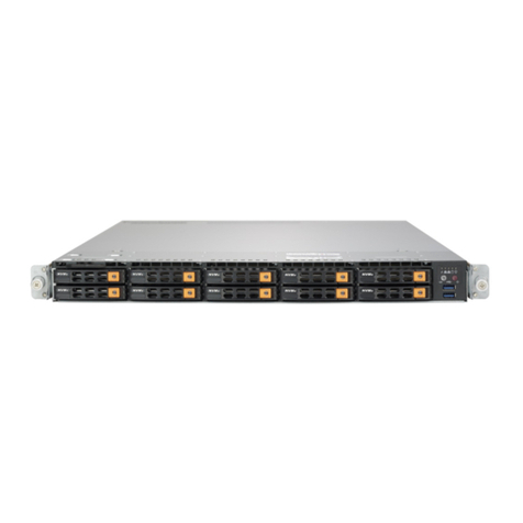 Supermicro SuperServer SYS-1029U-T Series User manual