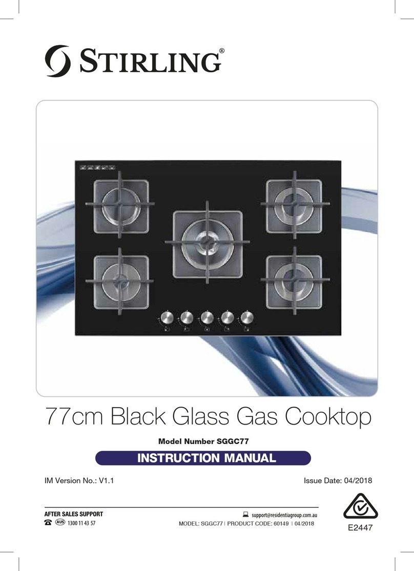 Stirling SGGC77 instruction manual Stirling SGGC77 instruction manual