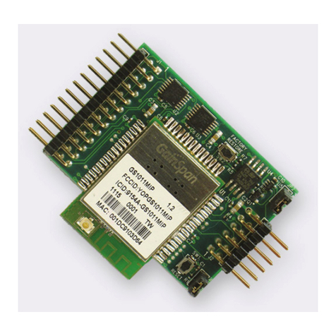 GainSpan GS1011MIPS user manual