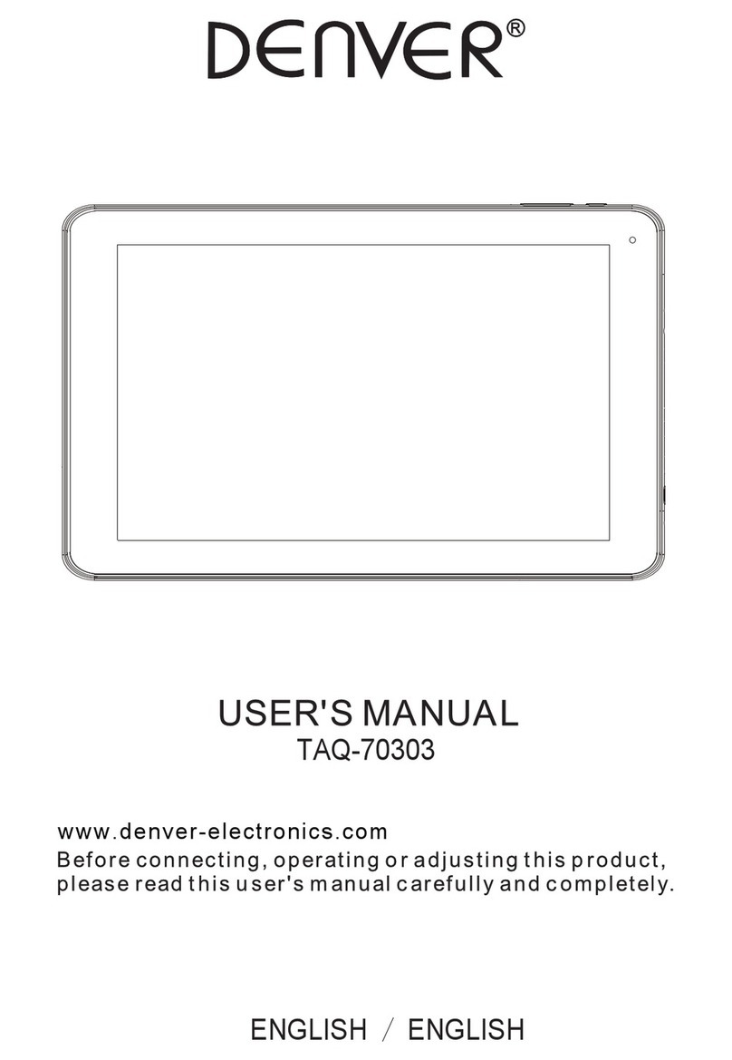 Denver TAQ-70303 user manual