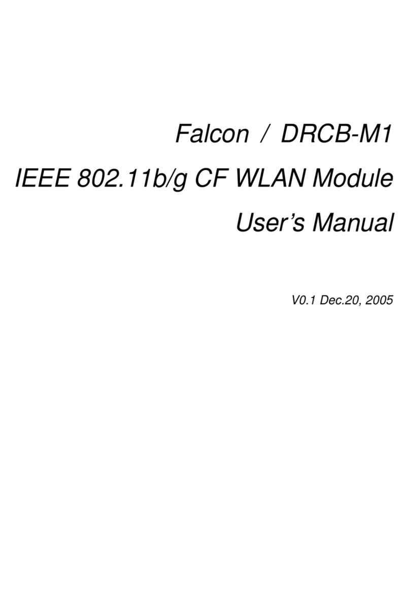 Datalogic Falcon DRCB-M1 user manual