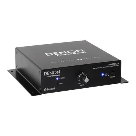 Denon Professional DN-200AZB user guide