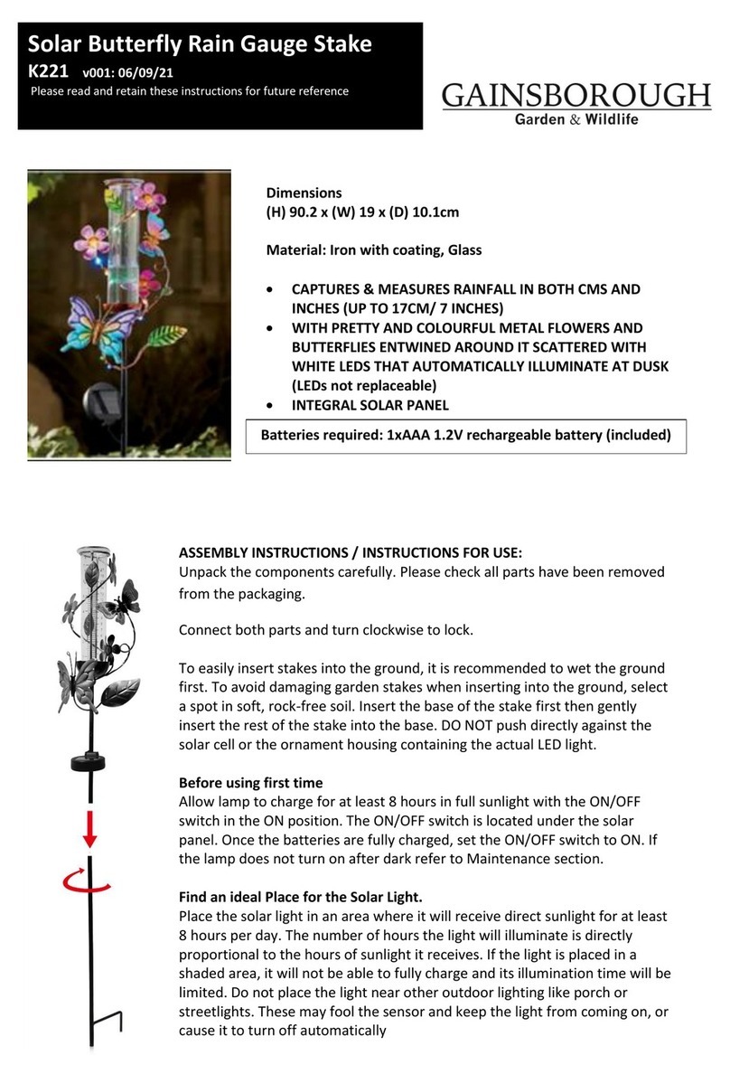 Gainsborough K221 Instructions for use