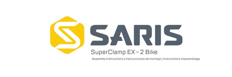 Saris SuperClamp EX-2 2017 Assembly instructions