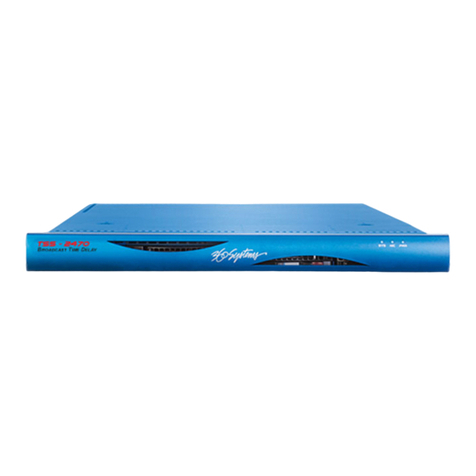 360 Systems TSS-1080p Operation manual