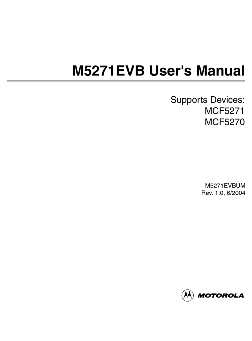 Motorola M5271EVB User manual
