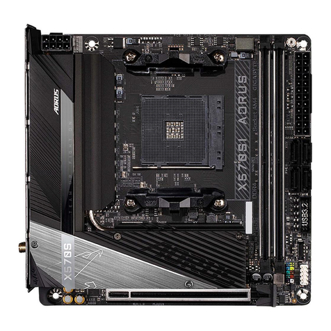 Gigabyte X570SI AORUS PRO AX User manual