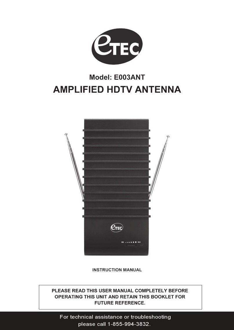 Etec E003ANT instruction manual