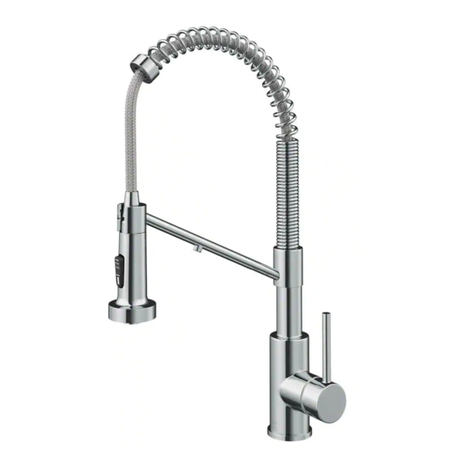 Kraus KFF-1610SFS installation guide Kraus KFF-1610SFS installation guide