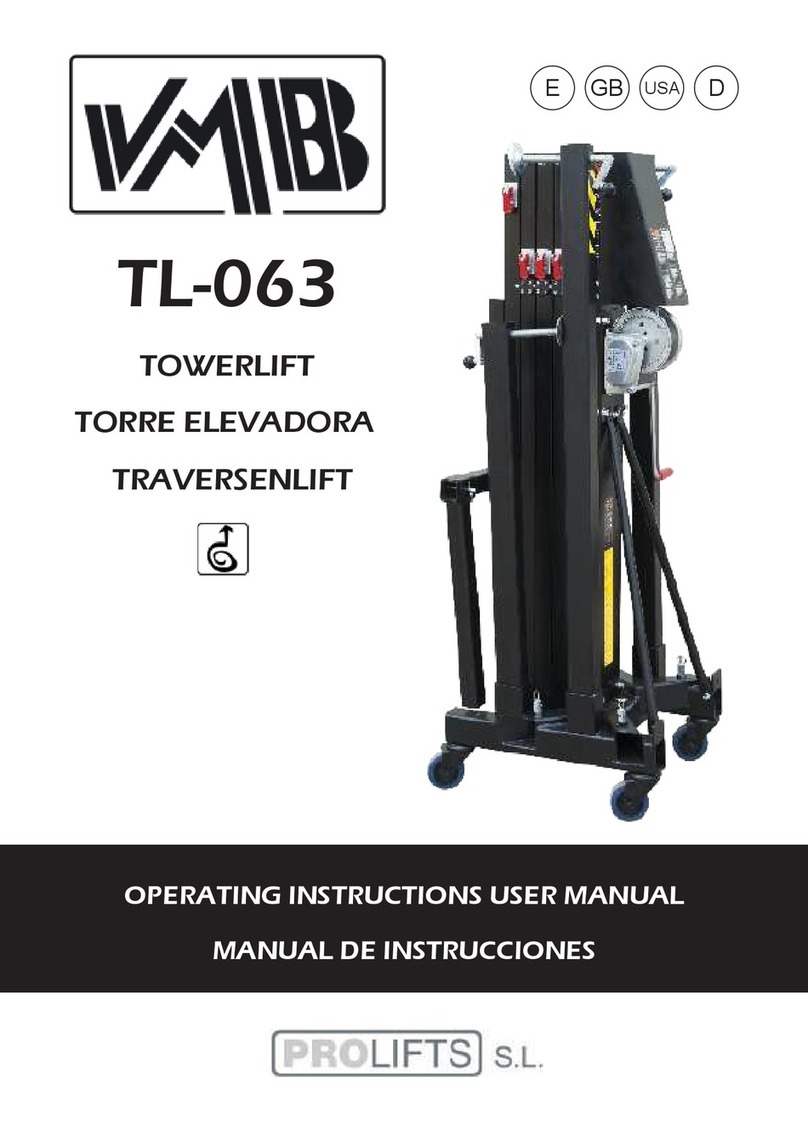 VMB TL-063B Operating instructions & user manual