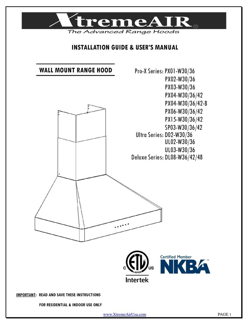 XtreamAIR Pro-X Series Installation guide & user manual XtreamAIR Pro-X Series Installation guide & user manual