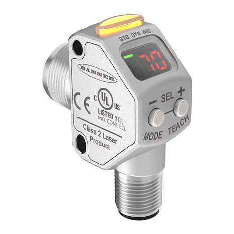 Banner Q3XTBLD150-Q8 User manual