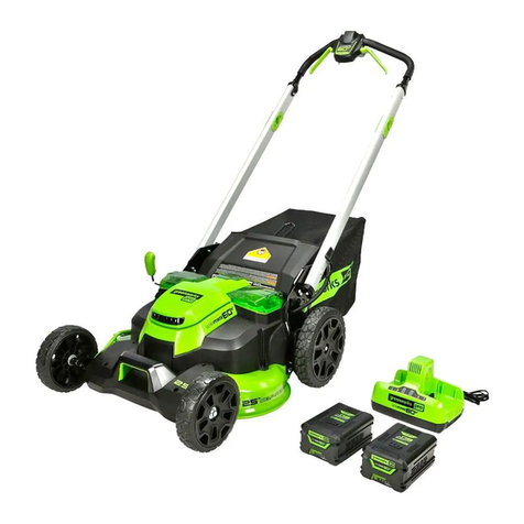 GreenWorks Pro ULTRAPOWER MO60L07 Operator's manual GreenWorks Pro ULTRAPOWER MO60L07 Operator's manual
