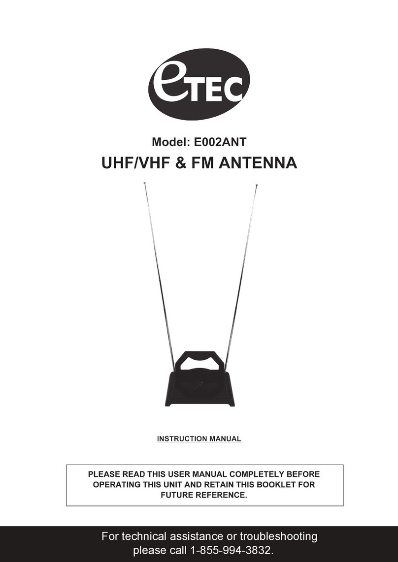 Etec E002ANT instruction manual