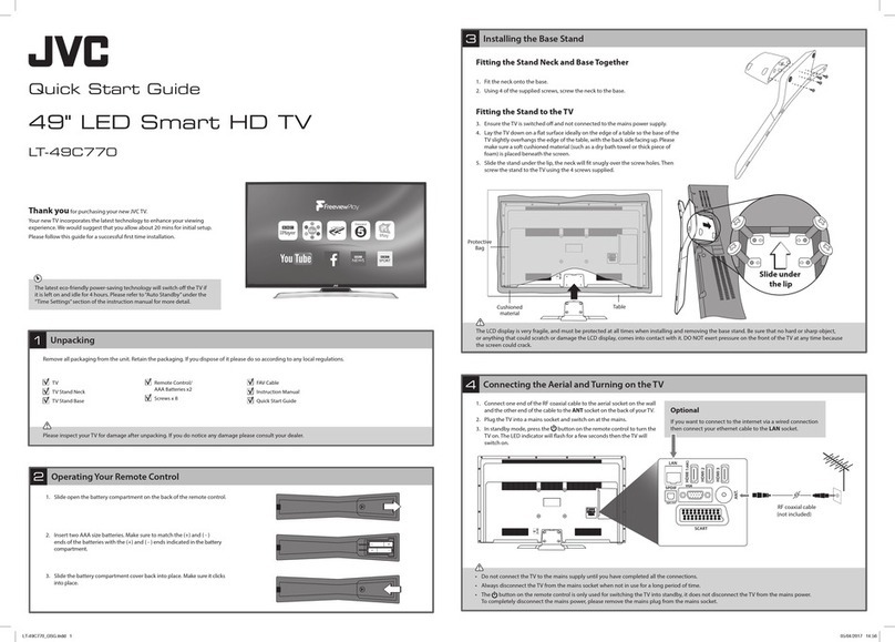 JVC LT-49C770 User manual