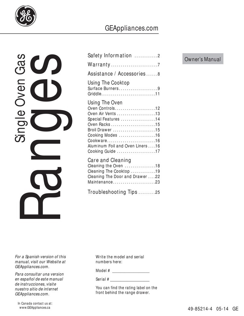 GE JGBS60DEFCC User manual