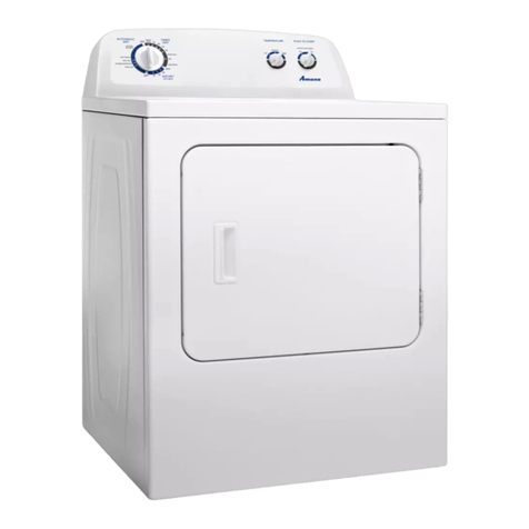 Amana NED4705EW User manual