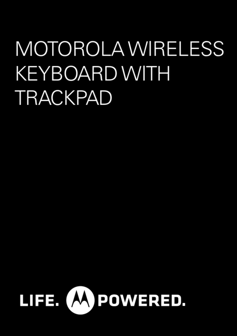 Motorola T6MY1 User manual Motorola T6MY1 User manual