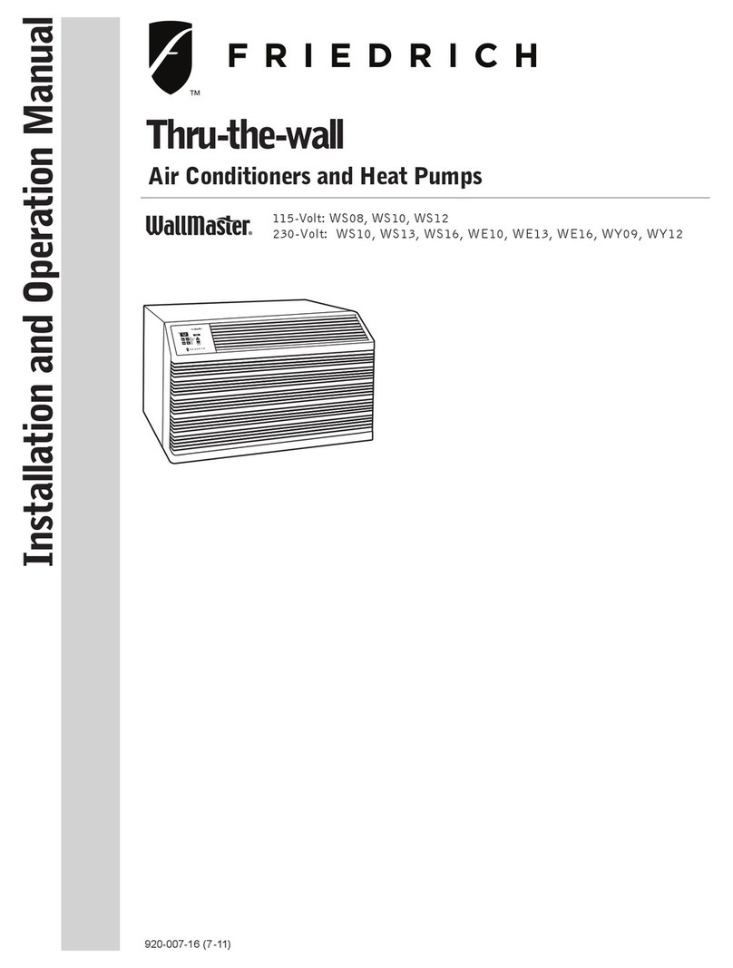 Friedrich WALLMASTER WS12 User manual