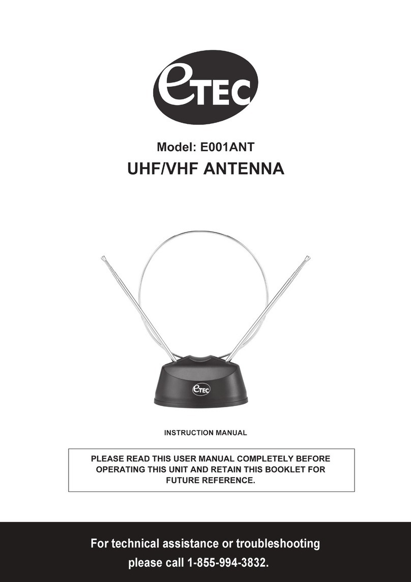 Etec E001ANT instruction manual