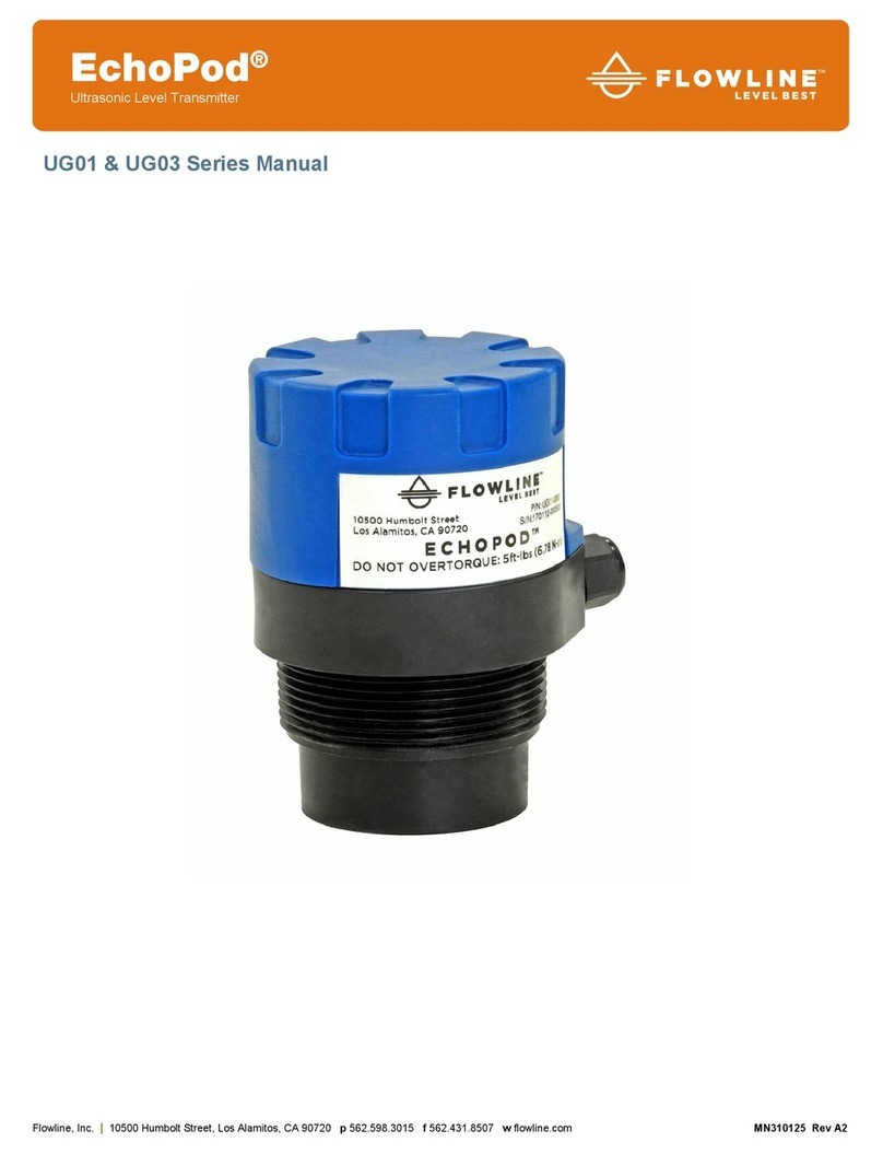 FlowLine EchoPod US01-03 User manual
