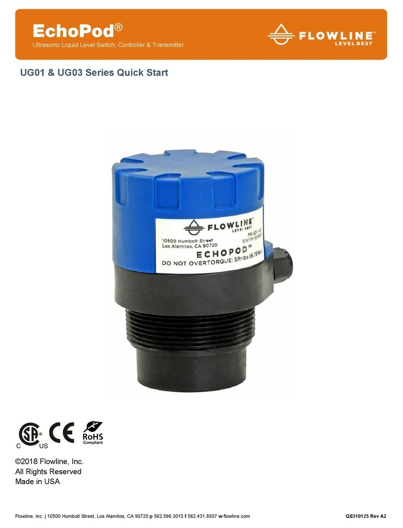 FlowLine EchoPod UG01-03 User manual