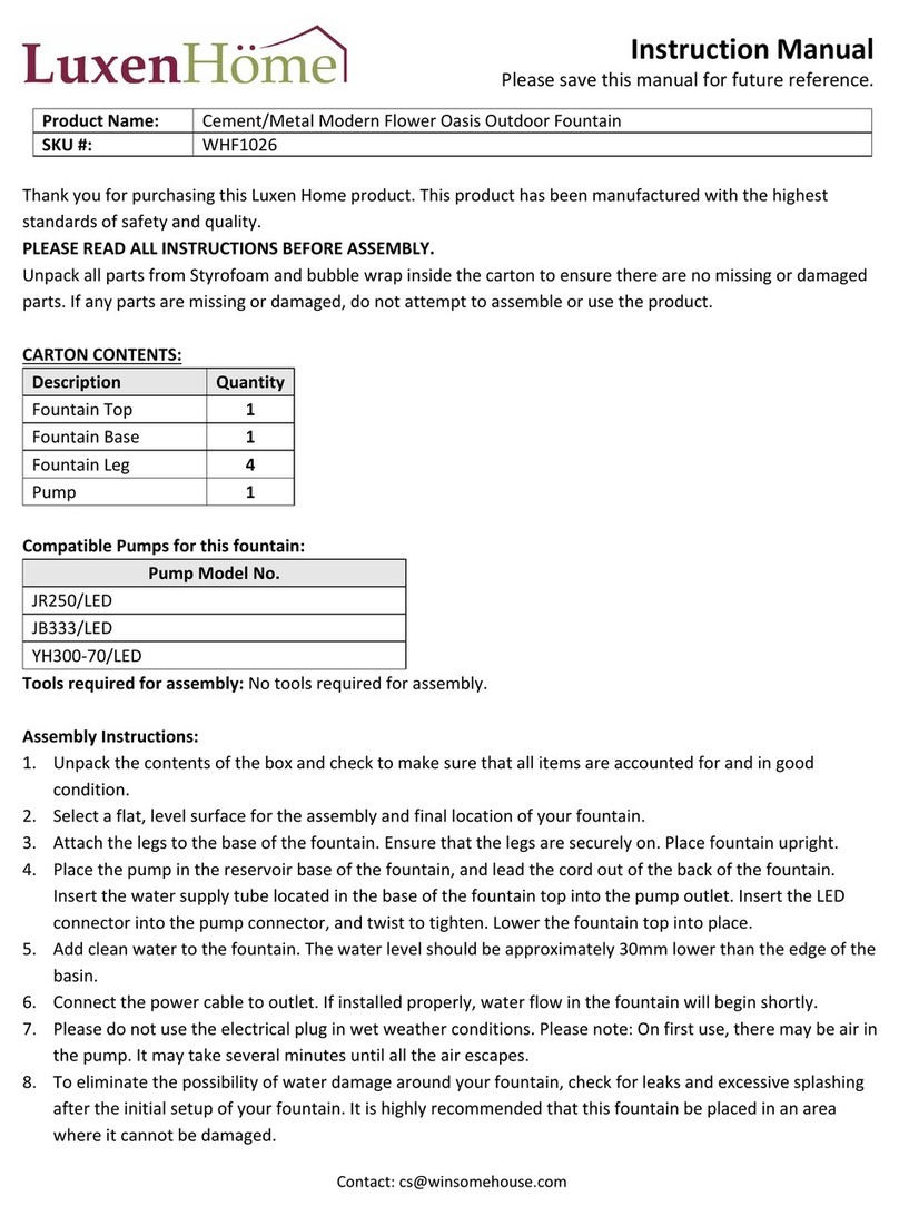 LuxenHome WHF1026 User manual