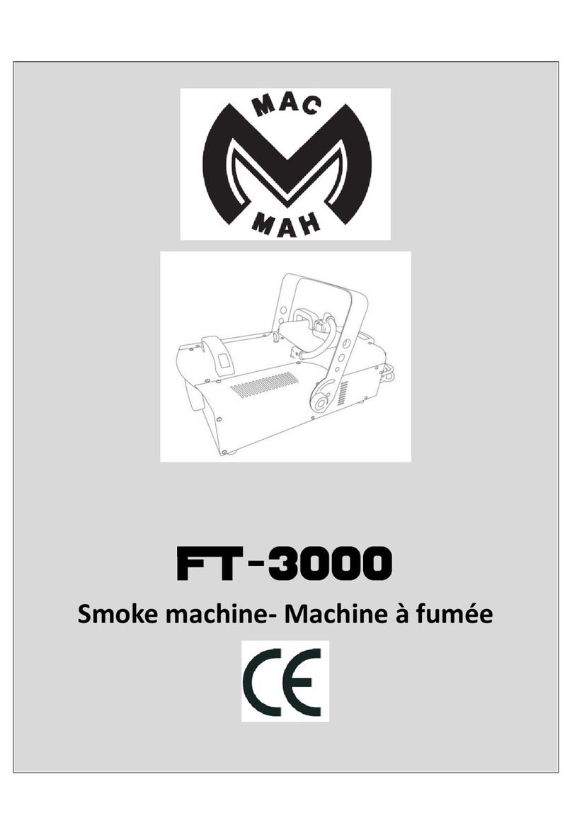 Mac Mah FT-3000 User manual
