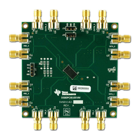 Texas Instruments DS80PCI810EVM User manual