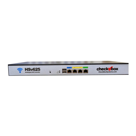 CheckBox HSv625 User manual