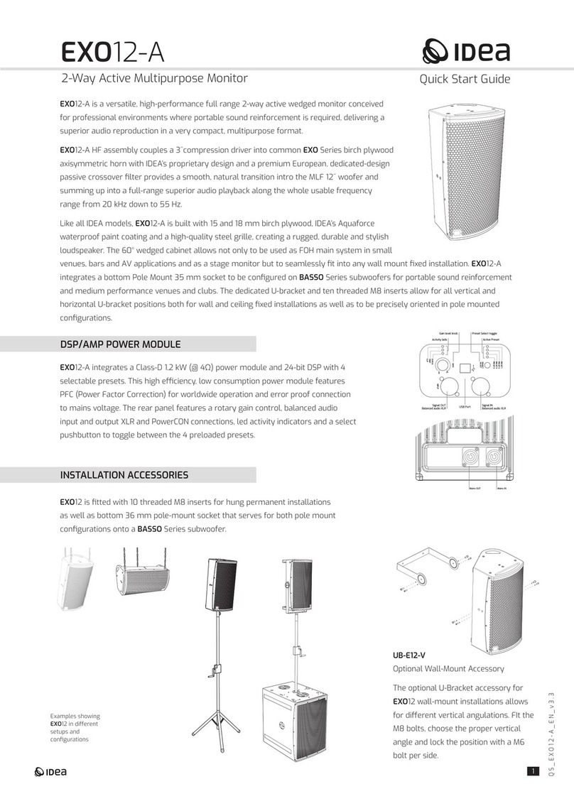 Idea EXO12-A User manual
