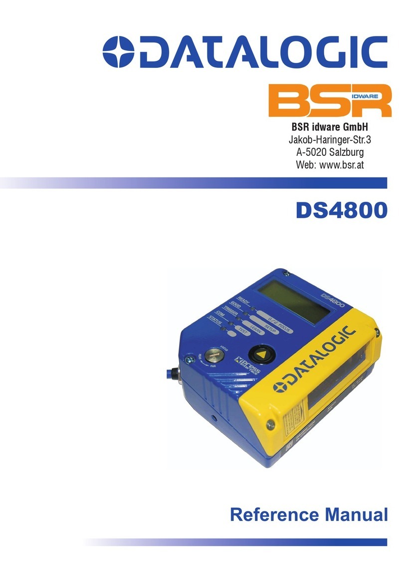 BSR Datalogic DS4800 Reference manual