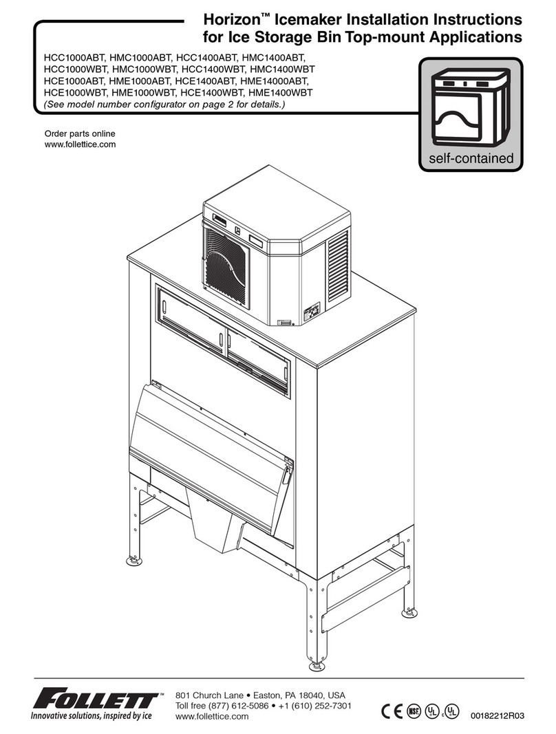 Follett Horizon HME14000ABT User manual