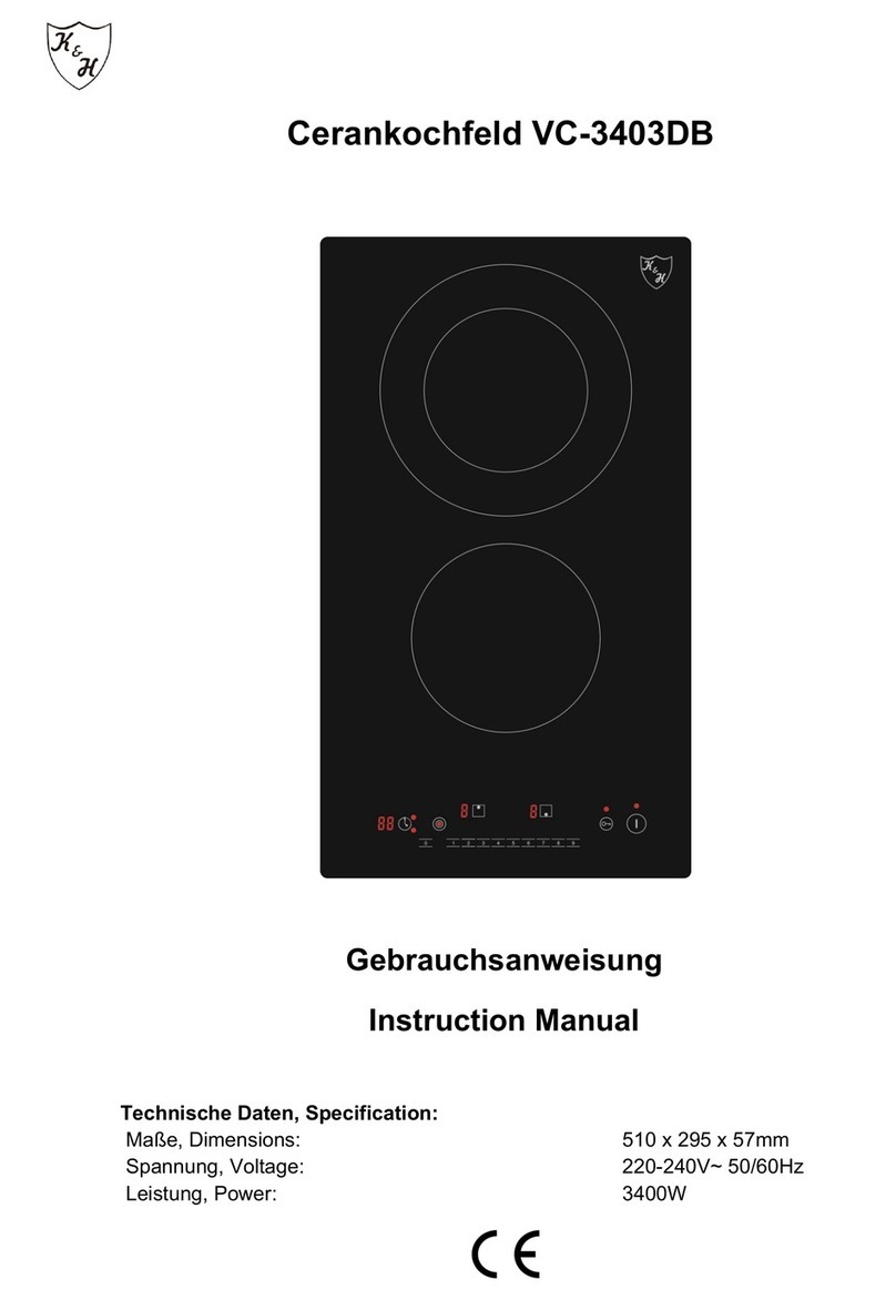 K&H VC-3403DB instruction manual K&H VC-3403DB instruction manual