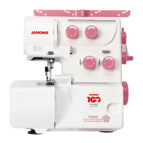 Janome 792PG User manual