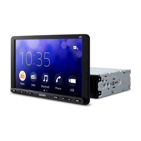 Sony XAV-AX8150 User manual