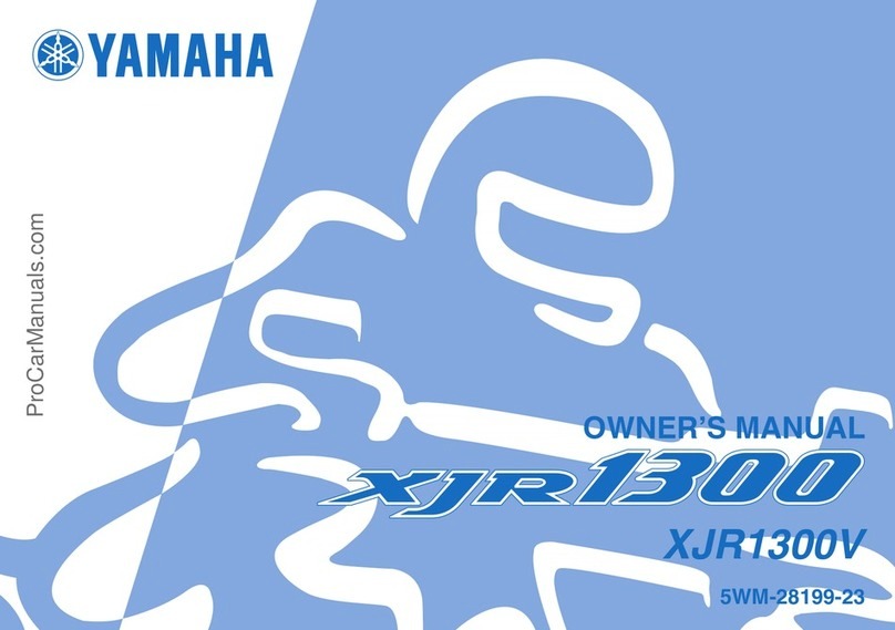 Yamaha XJR1300V User manual