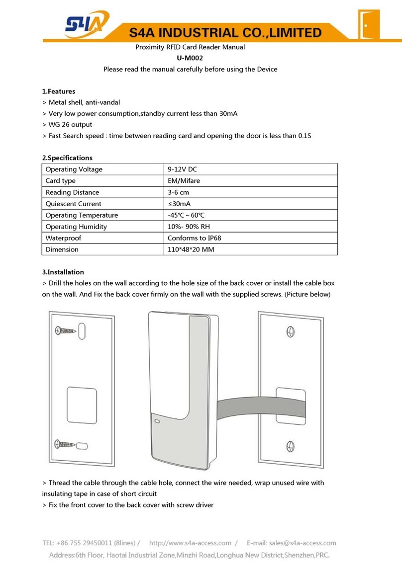 S4A U-M002 manual