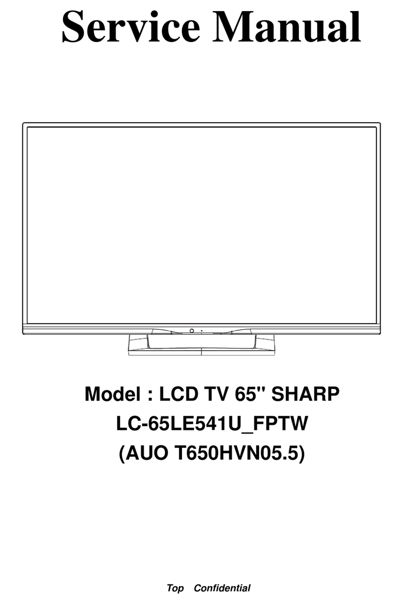 Sharp LC65LE541U User manual