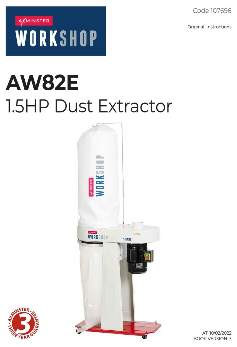 Axminster AW82E User manual