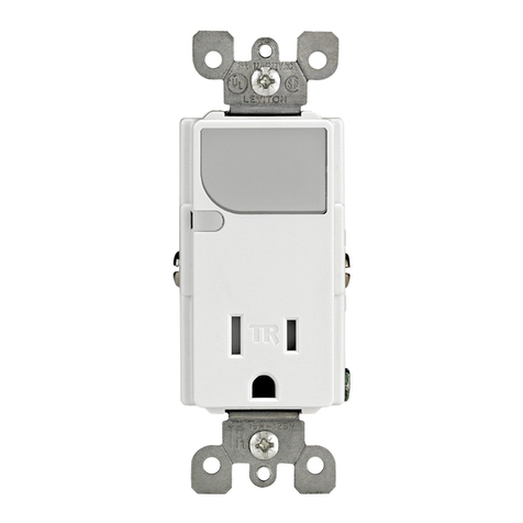 Leviton T6525 quick start guide