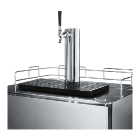 Summit SBC4907FRTWIN Use and care guide