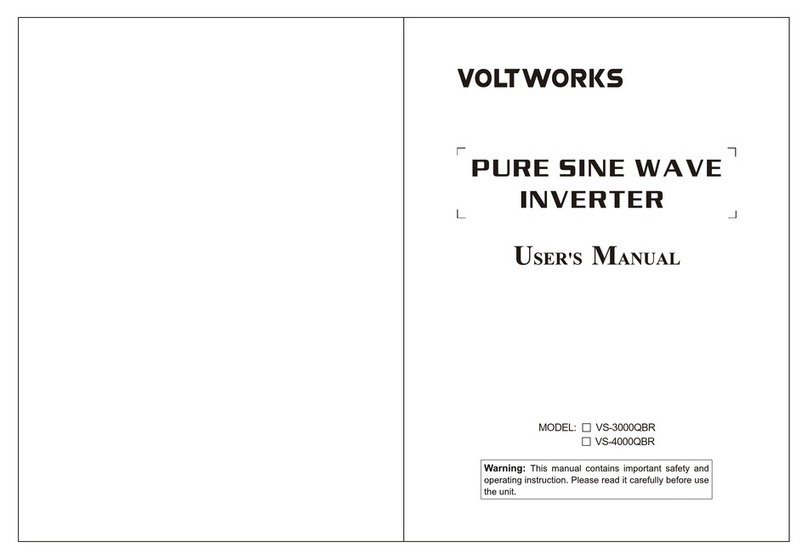 VOLTWORKS VS-4000QBR user manual