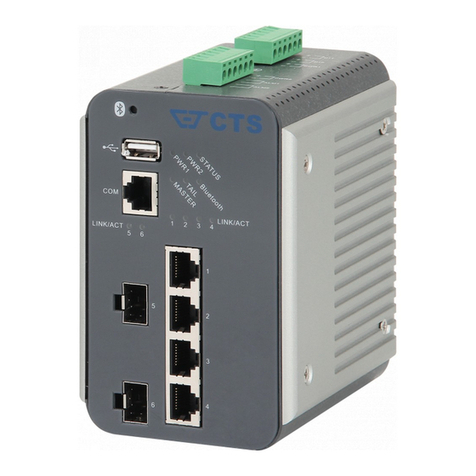 CTS IES-3106 Series User manual