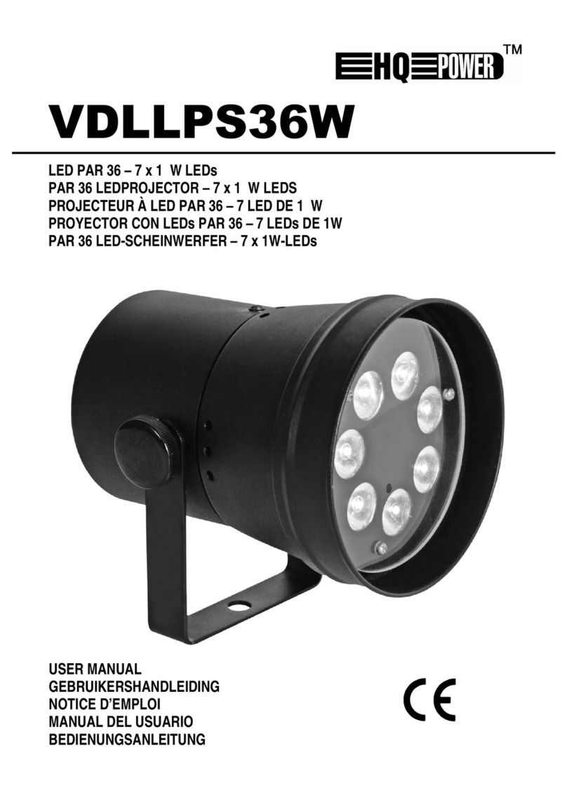 Velleman HQ Power VDLLPS36W User manual
