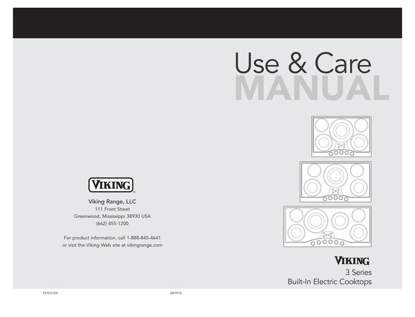 Viking RVEC3B Use & care manual